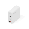 Digitus Ładowarka sieciowa GaN II 140W | 3x USB-C, 1x USB-A | PD 3.0, QC 3.0 | Biała