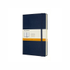 MOLESKINE Notes Classic L (13x21 cm) w linie, twarda oprawa, sapphire blue, 400 stron, niebieski