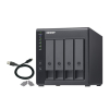 Qnap TR-004 Expansion unit ,Tower, 4x 3.5" SATA HDD, USB 3.0 type-C hardware RAID external enclosure (USB-C to USB-A cable include)