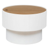 COFFEE TABLE ENOLA WHITE 55X38