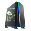 Obudowa IBOX WIZARD 4 GAMING OW4 (ATX; kolor czarny)