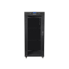 LANBERG SZAFA STOJĄCA RACK 19" 22U 800X800 DRZWI SZKLANE LCD CZARNA FF01-8822-12BL (FLAT PACK)