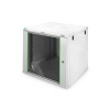 Digitus Szafa sieciowa wisząca DYNAmic 19" 12U rack 600x600, drzwi szyba, szary, niedzielona, złożona, 60kg