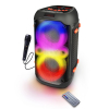 ESPERANZA GŁOŚNIK BT FM LED RGB KARAOKE SINGER EP156