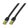 EFB Elektronik MK7001.25B kabel sieciowy Czarny 25 m Cat6a S/FTP (S-STP)