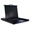 Inter-Tech KVM-1708 konsola rackowa 43,2 cm (17") 1280 x 1024 px Stal Czarny