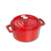 Garnek żeliwny okrągły Staub - Czerwony, 2.2 ltr