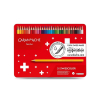CARAN D'ACHE Kredki Swisscolor Aquarelle, 30 szwajcarskich kredek akwarelowych, z możliwością malowania na sucho lub mokro, w czerwonym pudełku.