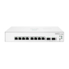 HPE Aruba Networking JL680A łącza sieciowe Zarządzany Gigabit Ethernet (10/100/1000) 1U Biały