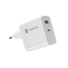 NATEC ŁADOWARKA RIBERA GAN 1X USB-A + 1X USB-C 65W BIAŁA NUC-2144