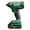 Hikoki WH18DAWCZ wkrętak zasilany/zakrętark udarowy 2700 RPM Czarny, Zielony