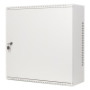SZAFA INSTALACYJNA RACK WISZĄCA 19" 6U+3U 540X200 NISKOPROFILOWA SZARA LANBERG (ZŁOŻONA)
