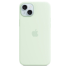 Silikonowe etui Apple z MagSafe Soft Mint, do Apple iPhone 15 Plus, MT103ZM/A