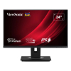 Viewsonic VG Series VG2448a monitor komputerowy 61 cm (24") 1920 x 1080 px Full HD LED Czarny