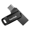 Pendrive SanDisk Ultra Dual GO SDDDC3-064G-G46 (64GB; USB 3.0, USB-C; kolor czarny)