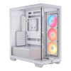 Corsair 3500X RS-R PC-Gehuse, Midi-Tower, E-ATX, RGB, szkło hartowane - wei