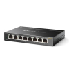 Przełącznik sieciowy TP-Link Omada TL-SG108S, Czarny, Nie zarządzany, Gigabit Ethernet (10/100/1000)