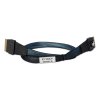 Icy Dock MB406L-B kabel SAS 0,5 m Czarny