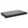 Equip LWL-SpleiĂźkasten 12-Port SC-Duplex OS2 1U komplett  sw