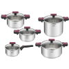 Zestaw garnków TEFAL Cook & Clip 10 elem. G723SA74