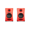 KALI AUDIO LP-UNF-R - Para monitorów odsłuchowych z Bluetooth. Głośniki multimedialne, czerwone.