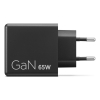 Podwójna ładowarka Lenovo USB-C 65 W GaN — UE | Złącze USB-C | Ładowarka