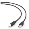 Kabel GEMBIRD CCP-USB2-AMBM-6 (USB 2.0 typu A M - USB 2.0 typu B M; 1,8m; kolor czarny)