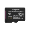 KINGSTON microSDXC 64GB Canvas Select Plus Gen3