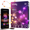Twinkly Candies – 100 Lampki w kształcie serc RGB LEDs, przezroczysty przewód, USB-C
