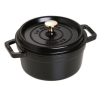 Garnek żeliwny okrągły Staub - Czarny, 2.2 ltr