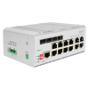 Przemysłowy przełącznik Ethernet 8+4 L2 zarządzalny