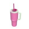 Kubek termiczny z teleskopową słomką Kambukka Rio Tumbler 950ml Bubblegum Mint