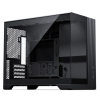 PHANTEKS XT V3 PC-Gehäuse, Mini-Gehäuse, mATX, Tempered Glass - inklusive 3x 120-mm-Lüfter,schwarz