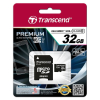SD microSD Card  32GB Transcend SDHC UHS1 w/adapter