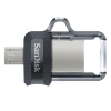 Pendrive SanDisk ULTRA SDDD3-128G-G46 (128GB; microUSB, USB 3.0; kolor szary)