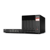 Zestaw Qnap TS-473A-SW5T (TS-473A-8G + switch QSW-1105-5T 5x2.5GbE), Tower, 3.5" SATA, AMD Ryzen V1500B 4C/8T, 8GB DDR4 (Max. 64GB), 2 x 2.5GbE, optio