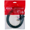 UNITEK KABEL HDMI 2.0 4K60HZ,PŁASKI,3M,C11063BK-3M