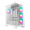 AZZA PC Gaming GehĂ¤use Midi Cove 570W USB 2/3 type C White
