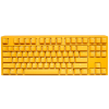 Ducky One 3 TKL klawiatura Gaming USB QWERTY Angielski Żółty