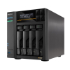 NAS Asustor AS6804T; Tower; 4x (3.5" SATA HDD/ 2.5" SSD); AMD Ryzen Embedded V3C14; 16G ECC DDR5 SODIMM (max. 64GB), 2x 10GbE, 2x 5GbE, 4x M.2 2280 NV