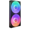 NZXT RF-U24HF-B1 system chłodzenia komputerów Obudowa komputera Wentylator Czarny