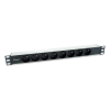 Equip 19" Steckdosenleiste 8xNFC 61-314 FR->St.90Â° si.  Alu.