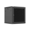LANBERG SZAFA INSTALACYJNA RACK WISZĄCA 19" 12U 600X600 CZARNA DRZWI PERFOROWANE (FLAT PACK)