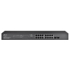 TP-Link TL-SG2218P łącza sieciowe L2/L2+ Gigabit Ethernet (10/100/1000) Obsługa PoE 1U Czarny