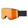 Uvex Skibrille scenic FM gogle do sportów zimowych Czarny Mężczyźni Czerwony Soczewka sferyczna