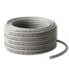 Kabel sieciowy Qoltec Patchcord skrętka UTP | Miedziany Cu | CAT6 | High speed 1Gb/s | LAN | 100m | Szary