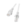 Patchcord UTP Lanberg PCU6-10CC-0100-S (RJ45 - RJ45 ; 1m; UTP; kat. 6; kolor szary)