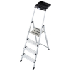 Drabina 4 stopniowa aluminiowa Krause Secury 126528 (WYPRZEDAŻ)