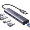 Ugreen 60554 stacja dokująca Przewodowa USB 3.2 Gen 1 (3.1 Gen 1) Type-C Szary