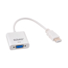 SAVIO ADAPTER HDMI (M) -VGA(F) BIAŁY CL-201